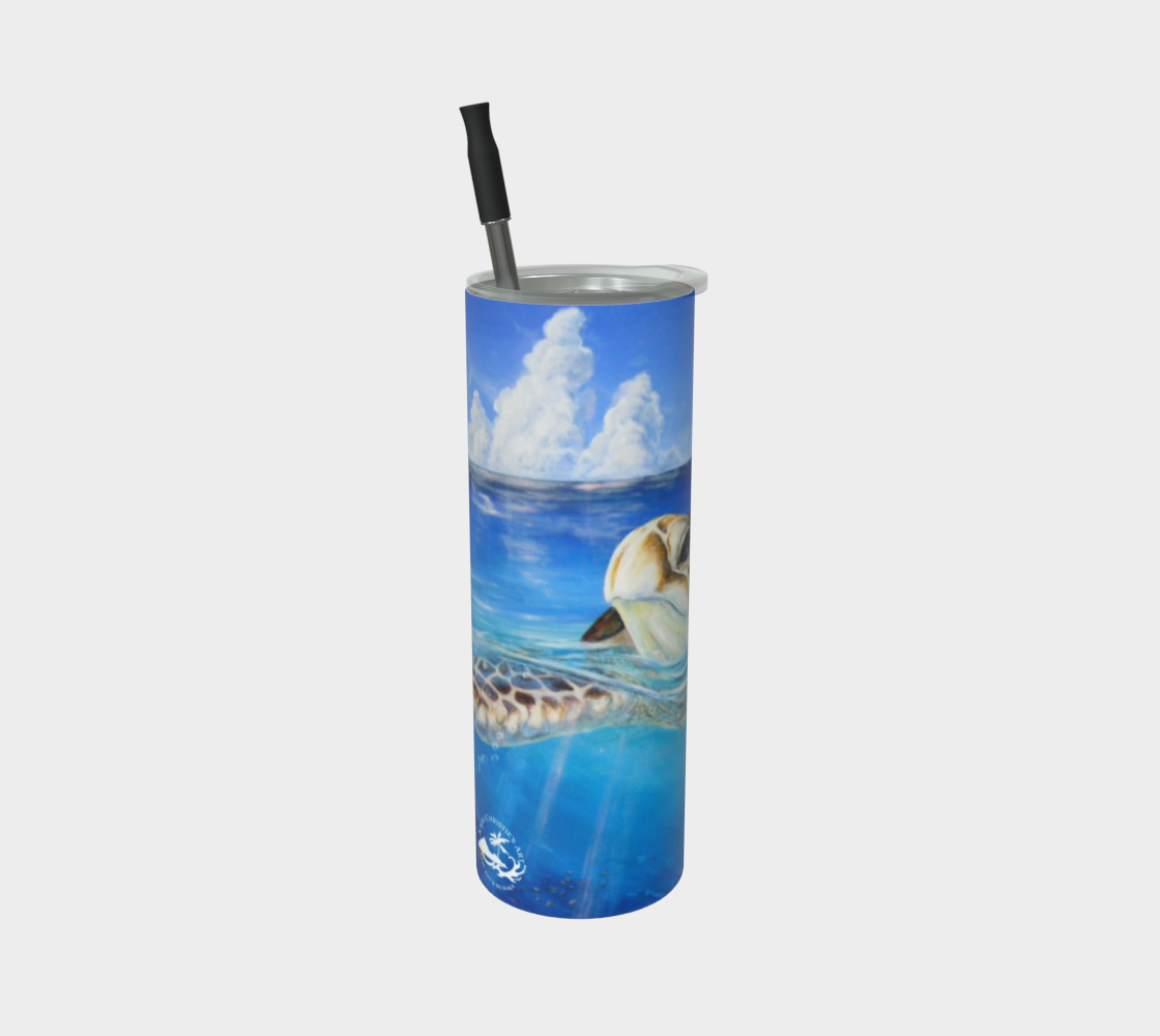 Peace of the Tropics Steel Tumbler