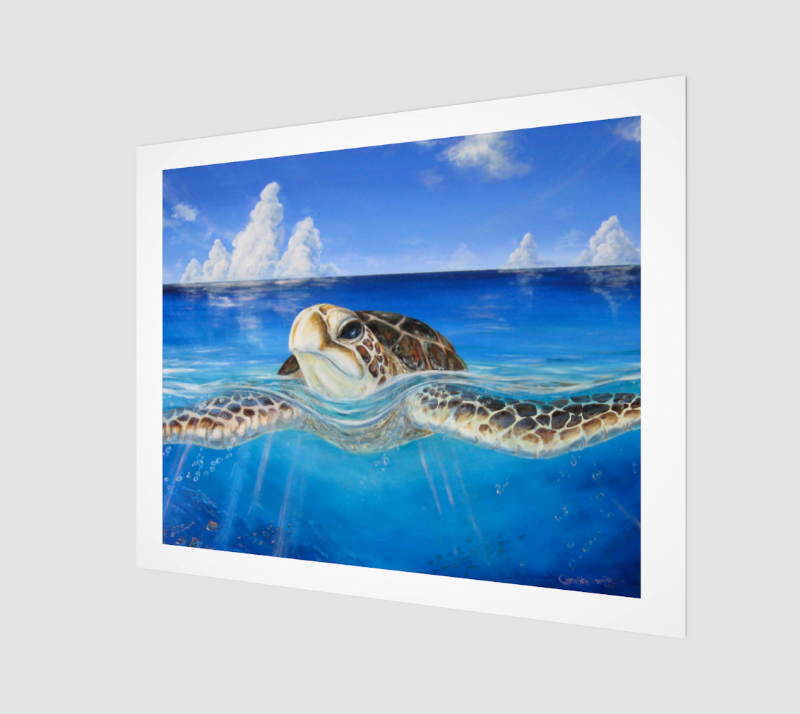 "Peace of the Tropics" 16" x 20" Fine Art Print