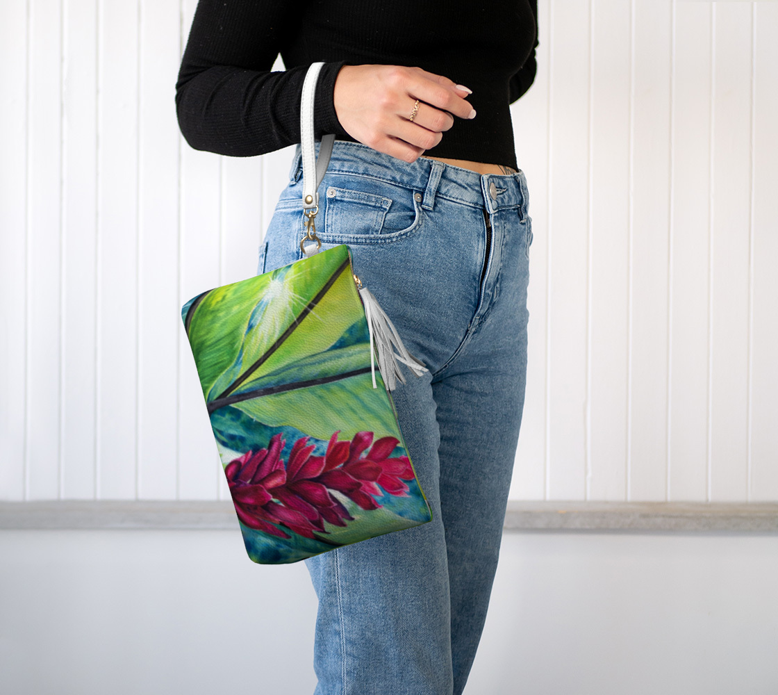Tropical Flame Art Bag