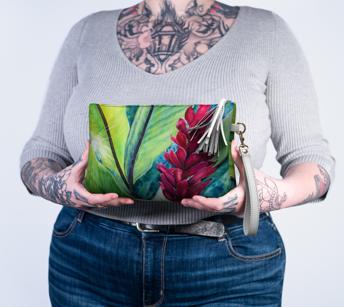 Tropical Flame Art Bag