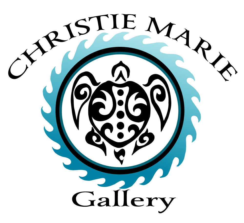 Original Watercolor Art "Forest Light" Framed, Tahoe style silhouetted forest pine trees by artist Christie Marie Elder Russell ©