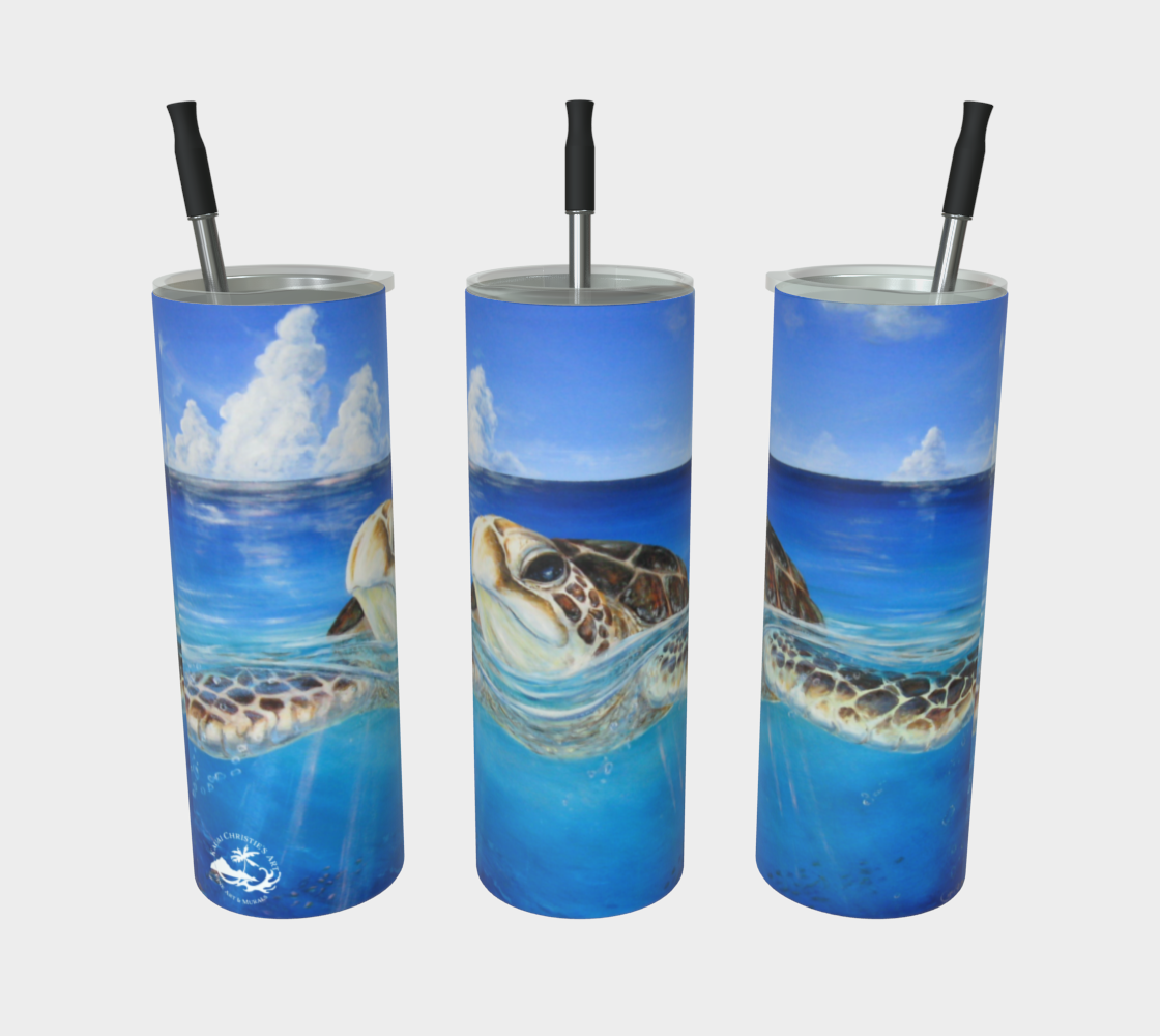 Peace of the Tropics  Steel Tumbler