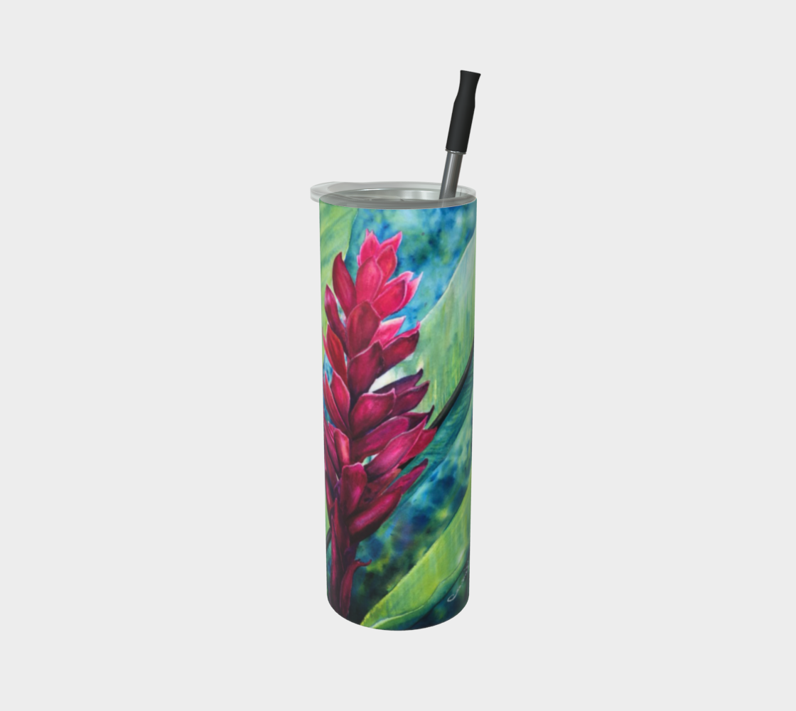 Tropical Flame  Steel Tumbler