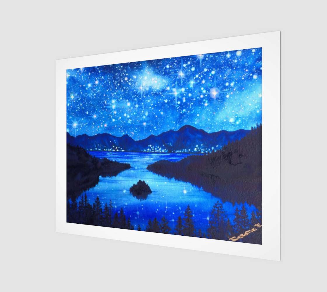 "Emerald Nights" 16" x 20" Fine Art Print