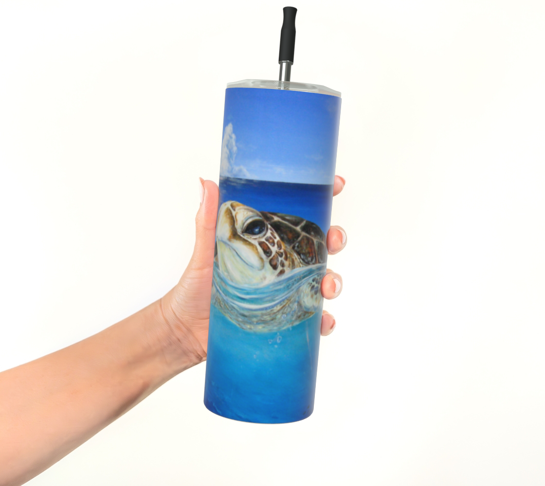 Peace of the Tropics  Steel Tumbler