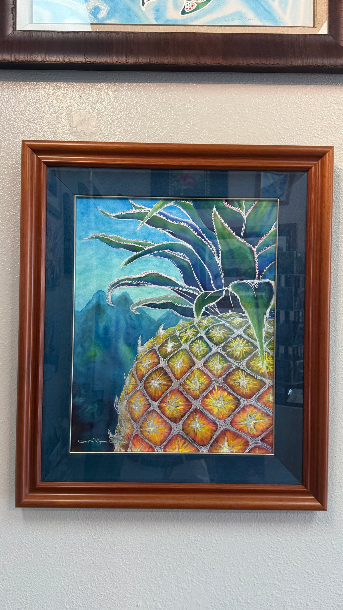 Sweet Welcome — Original Silver Lining Watercolor