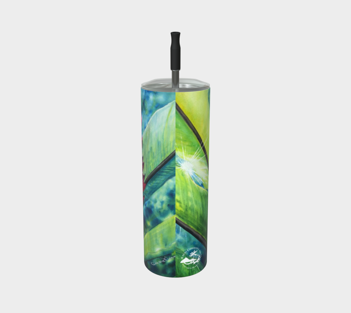 Tropical Flame  Steel Tumbler