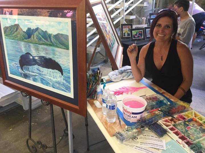 Mustangs Wild, Original Fine Art, professionally Framed, Wild Horse Art Watercolor Painting by artist Christie Marie E. Russell ©
